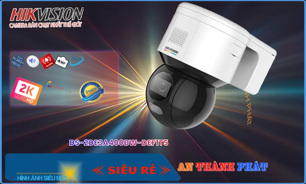 Camera DS-2DE3A400BW-DEF1T5 Giá rẻ