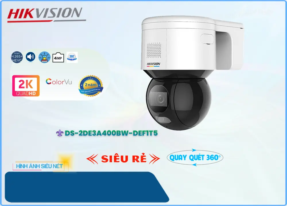 Camera DS-2DE3A400BW-DEF1T5 Giá rẻ Camera DS-2DE3A400BW-DEF1T5 Giá rẻ