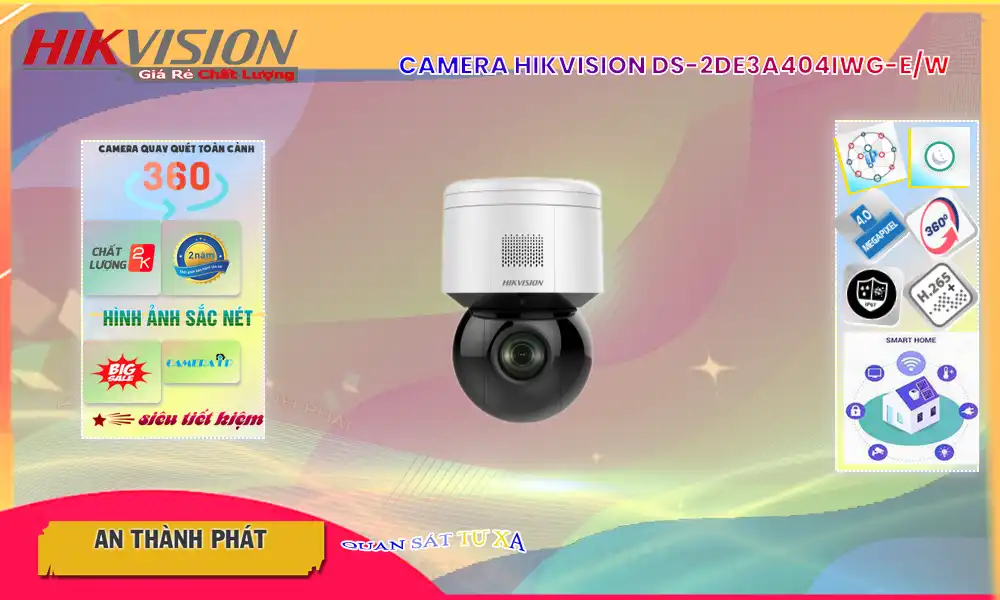 Camera Hikvision DS-2DE3A404IWG-E/W Camera Hikvision DS-2DE3A404IWG-E/W