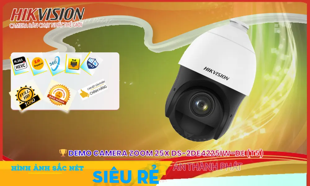 DS-2DE4225IW-DE(T5) Camera  Hikvision Chất Lượng