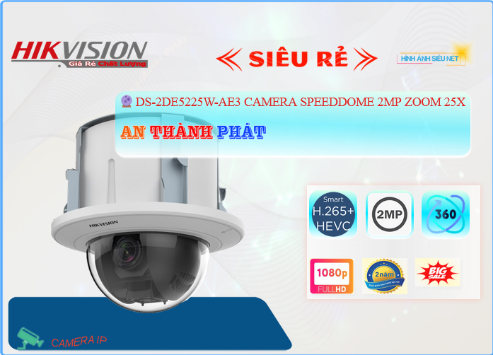 DS-2DE5225W-AE3 Camera Hikvision DS-2DE5225W-AE3 Camera Hikvision