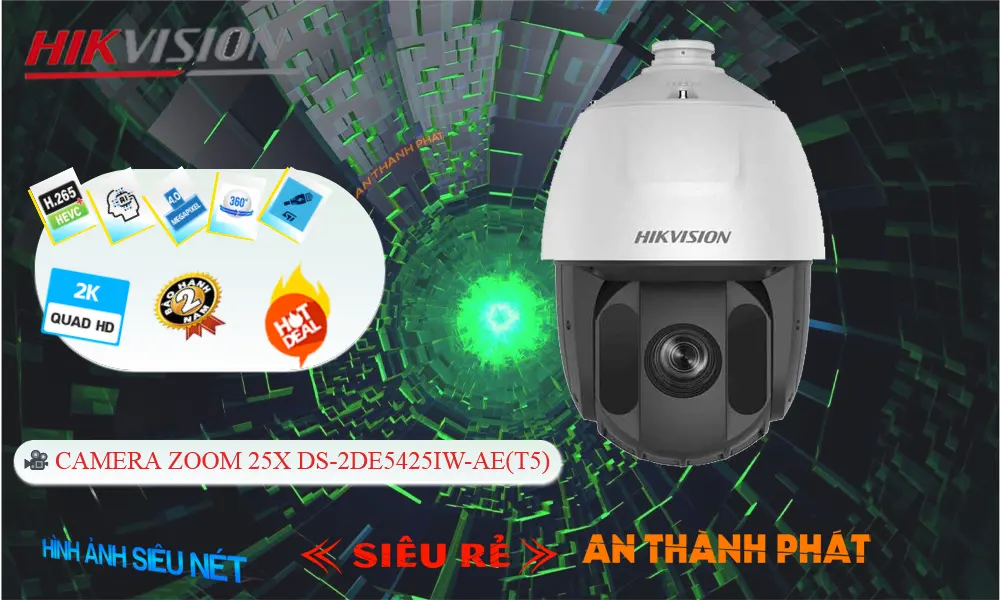 DS-2DE5425IW-AE(T5) Camera  Hikvision Mẫu Đẹp