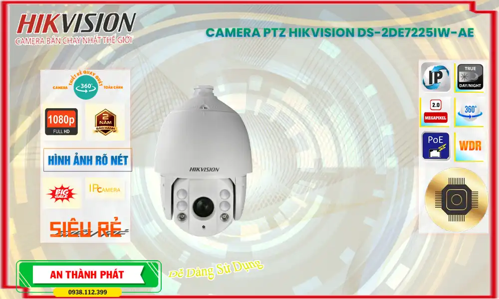 Camera Hikvision DS-2DE7225IW-AE Camera Hikvision DS-2DE7225IW-AE