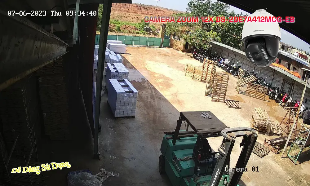 ❂  Hikvision DS-2DE7A412MCG-EB Thiết kế Đẹp