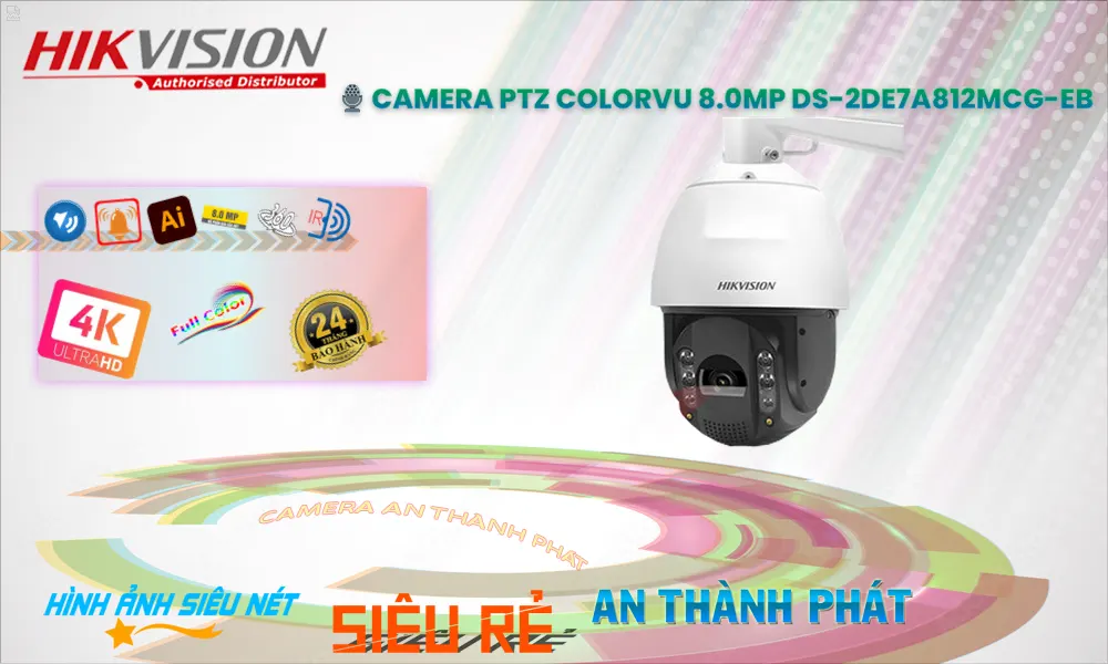 Camera Hikvision Giá rẻ DS-2DE7A812MCG-EB Camera Hikvision Giá rẻ DS-2DE7A812MCG-EB