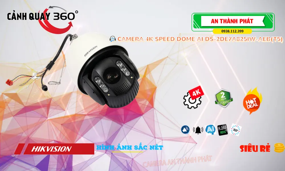 DS-2DE7A825IW-AEB(T5) Camera Công Nghệ Mới  Hikvision