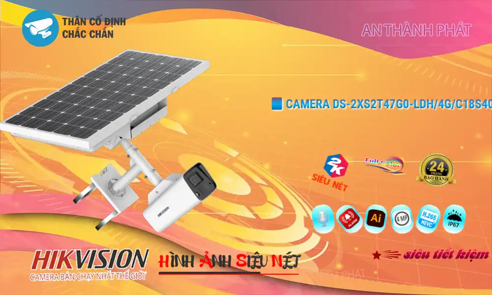 DS-2XS2T47G0-LDH/4G/C18S40 Camera An Ninh Hikvision