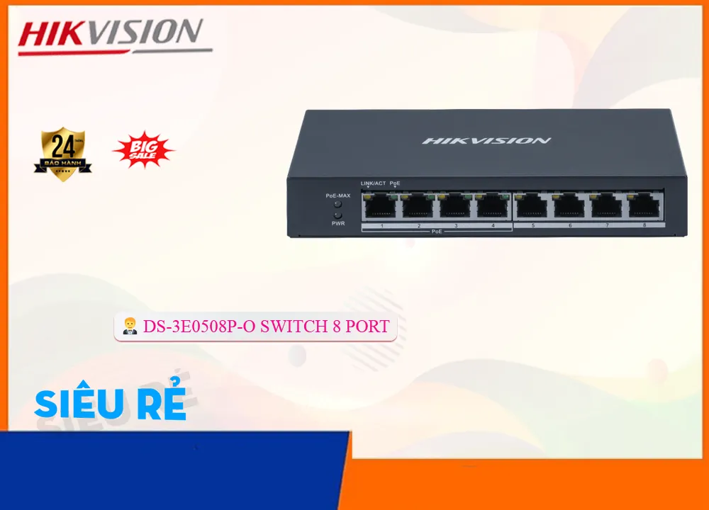 DS-3E0508P-O Hikvision DS-3E0508P-O Hikvision