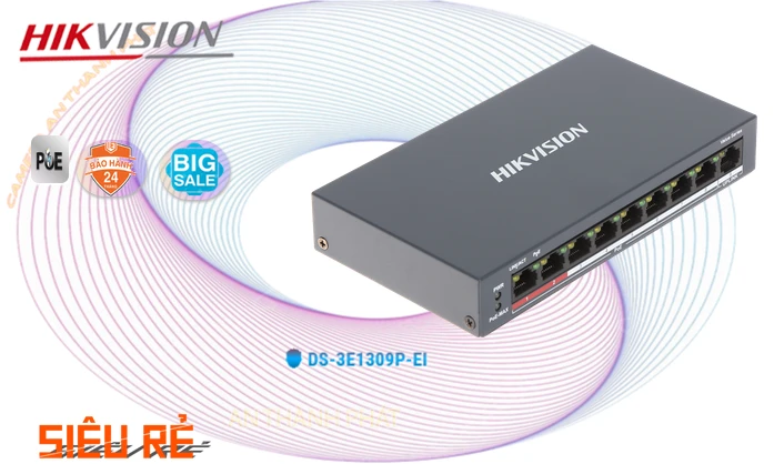 Hikvision  Switch chuyển đổi dữ liệu  DS-3E1309P-EI