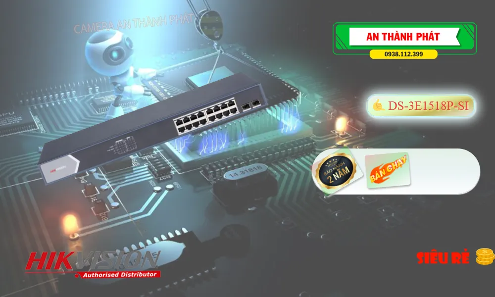 Switch 16 Cổng DS-3E1518P-SI Switch 16 Cổng DS-3E1518P-SI
