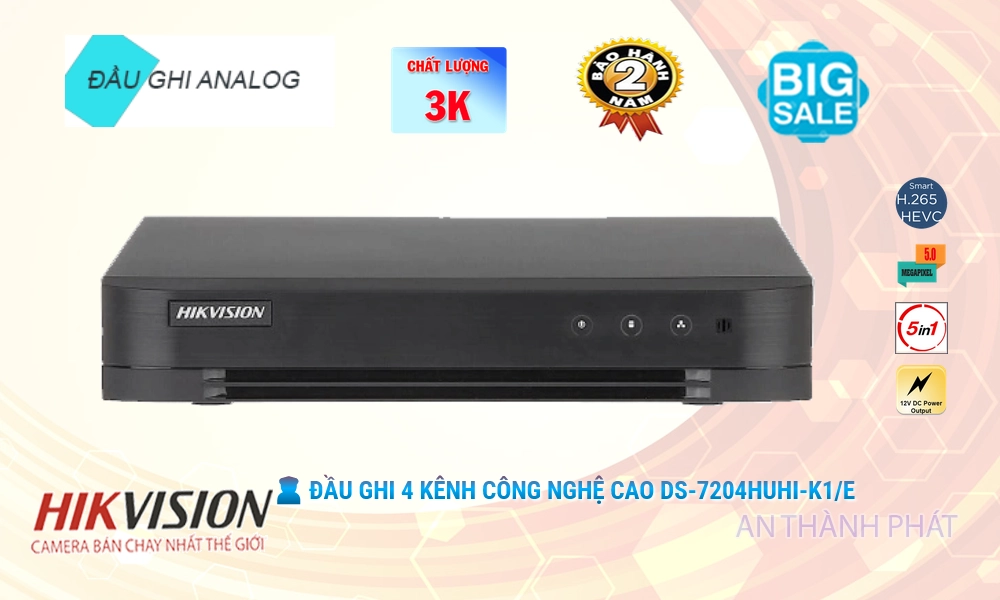 Đầu Thu DS-7204HUHI-K1/E Analong