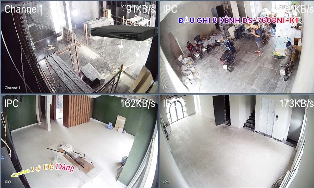 Hikvision DS-7608NI-K1 Hình Ảnh Đẹp