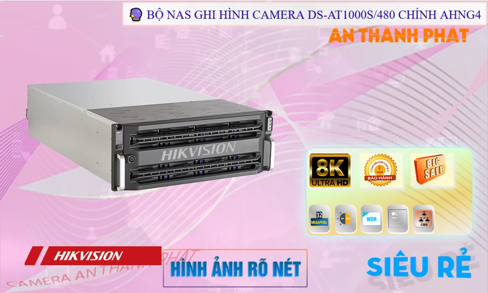Đầu Ghi Camera DS-AT1000S/480 Hikvision Sắt Nét Đầu Ghi Camera DS-AT1000S/480 Hikvision Sắt Nét