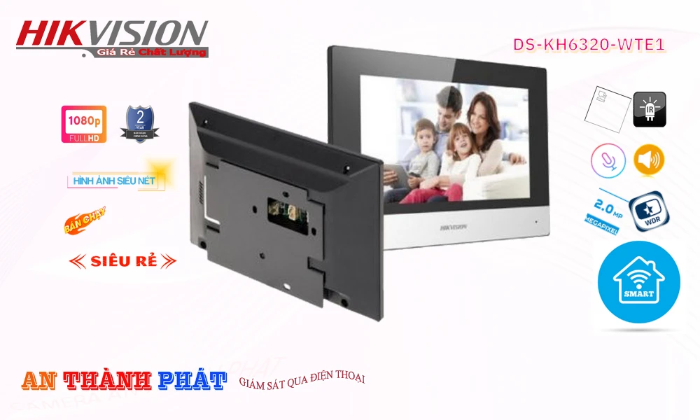 Chuôn cửa thông minh  DS-KH6320-WTE1