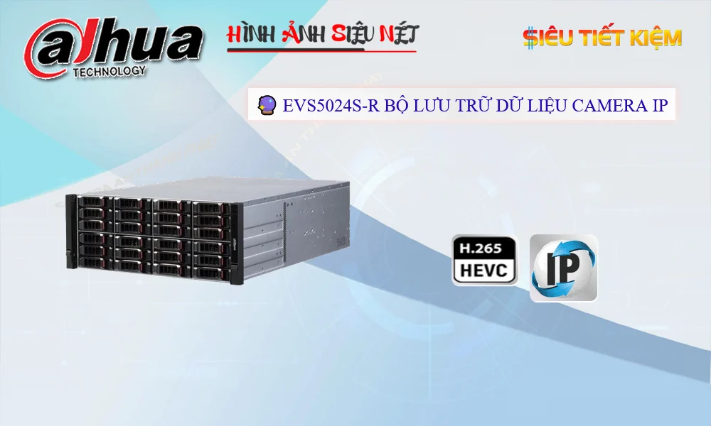 Thiết Bị Lưu Trữ Hình Ảnh Camera IP EVS5024S-R