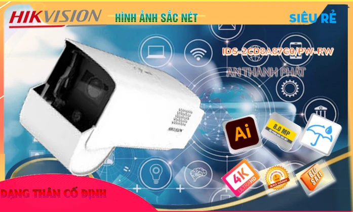 IDS-2CD8A87G0/PW-RW Camera Hikvision Đang giảm giá