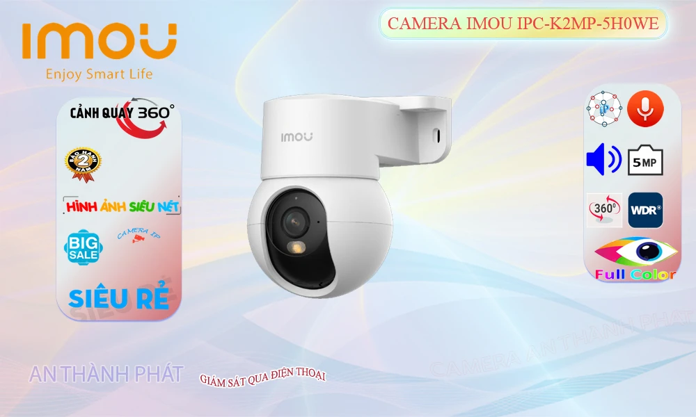 Camera Imou IPC-K2MP-5H0WE 5.0MP Camera Imou IPC-K2MP-5H0WE 5.0MP