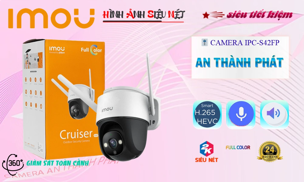 Camera Giá Rẻ Wifi Imou IPC-S42FP Công Nghệ Mới