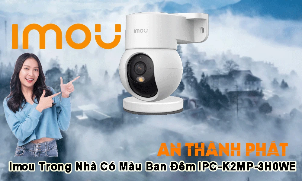 Imou Trong Nhà Có Màu Ban Đêm IPC-K2MP-3H0WE