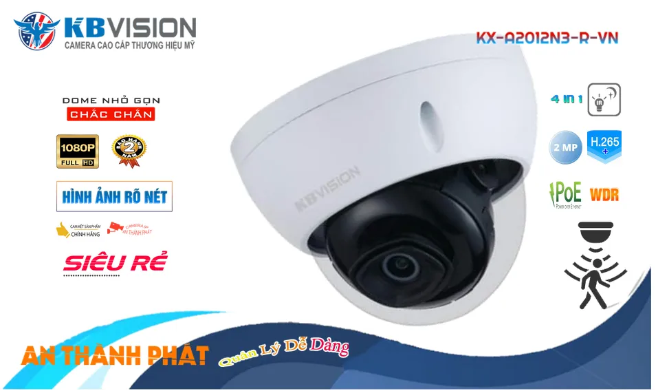 KX-A2012N3-R-VNCamera Công Nghệ Mới KBvision
