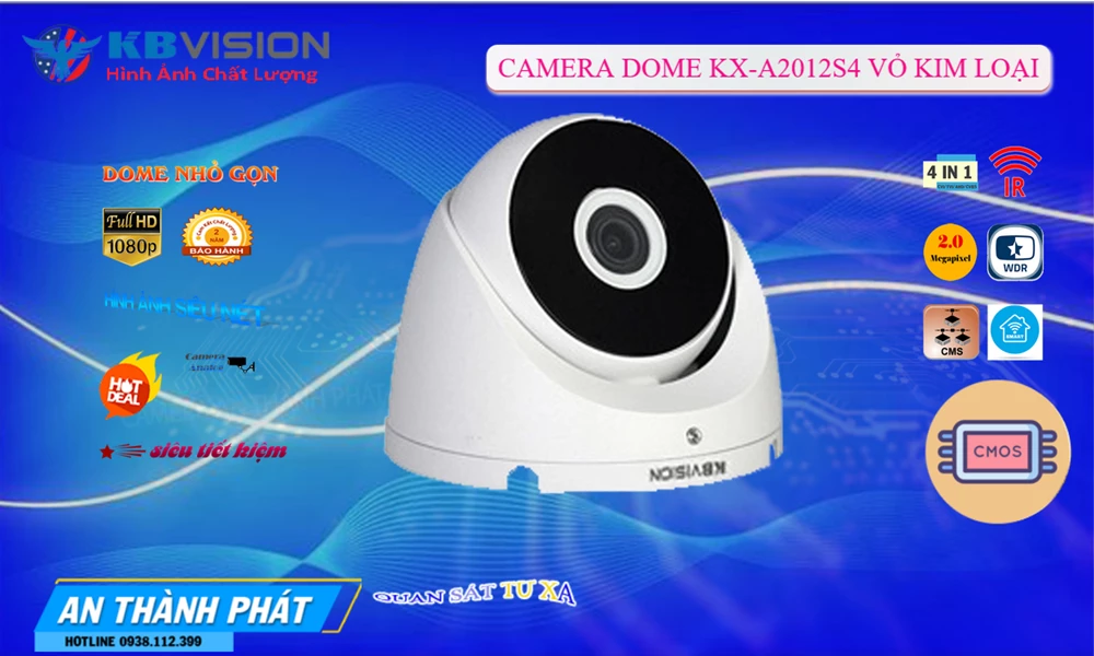 Camera  KBvision Công Nghệ Mới KX-A2012S4