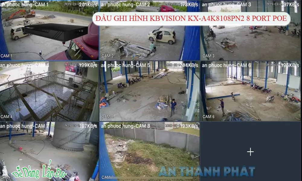 KX-A4K8108PN2Đầu ghi Camera KBvision Thiết kế Đẹp KX-A4K8108PN2Đầu ghi Camera KBvision Thiết kế Đẹp