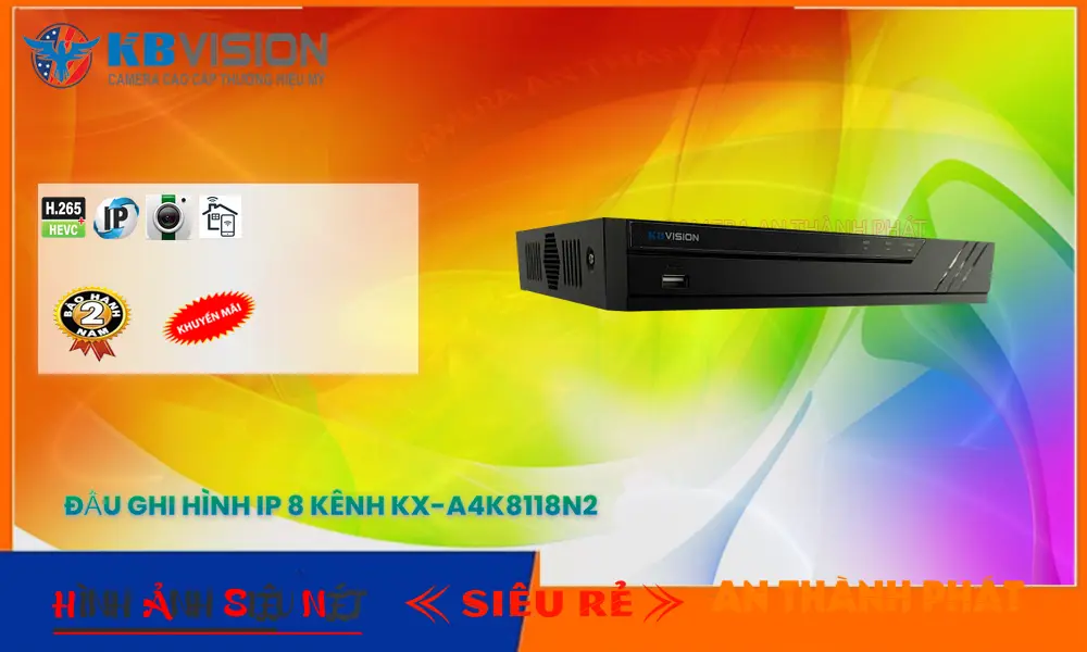 KX-A4K8118N2 Đầu Ghi  KBvision