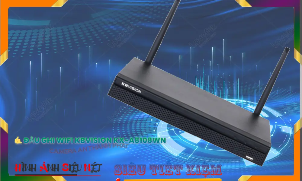 KX-A8108WN Đầu ghi Camera  KBvision Mẫu Đẹp