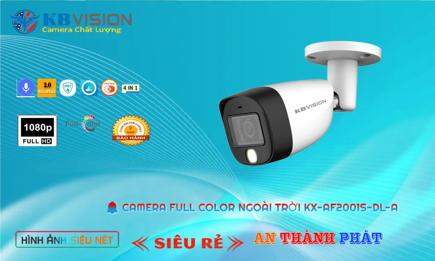 Camera KX-AF2001S-DL-A Full Color 2MP