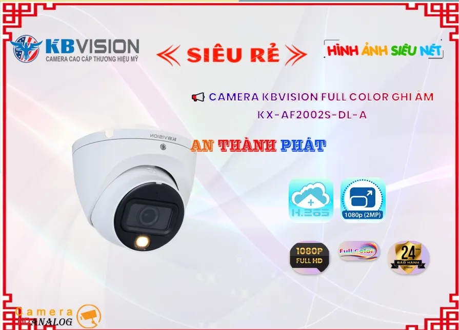 KX-AF2002S-DL-A Camera Quan Sát Có Màu Ban Đêm KX-AF2002S-DL-A Camera Quan Sát Có Màu Ban Đêm