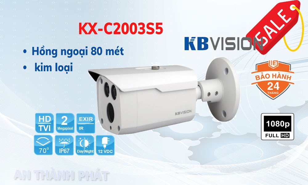 KX-C2003S camera chuyên dùng cho kho hàng nhà xưởng