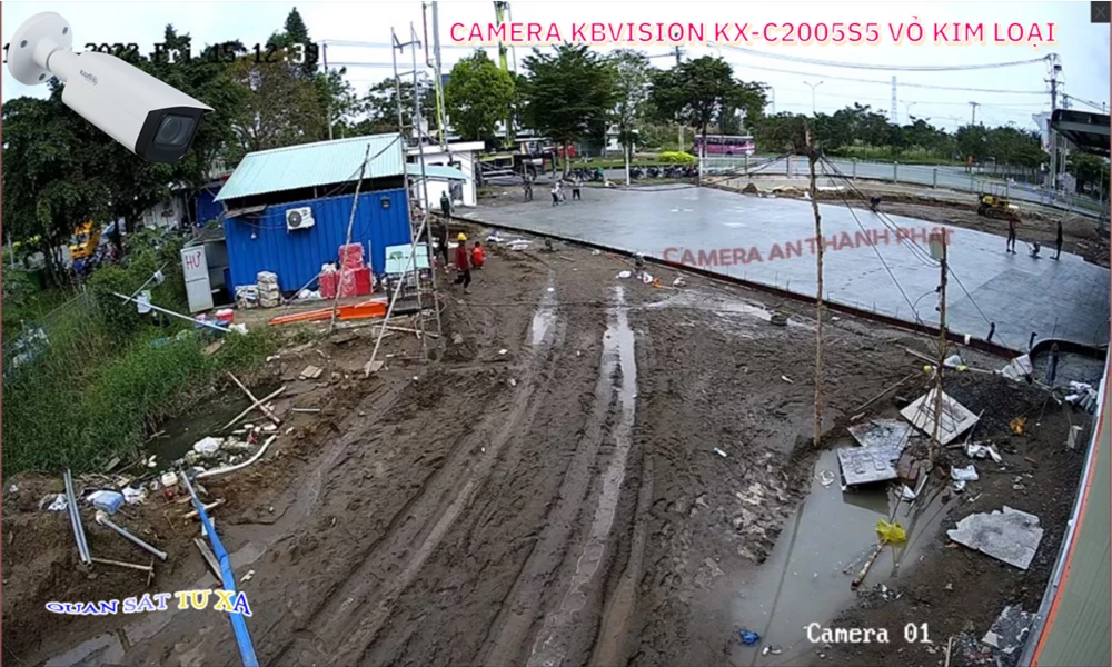 KX-C2005S5 Camera  KBvision Thiết kế Đẹp