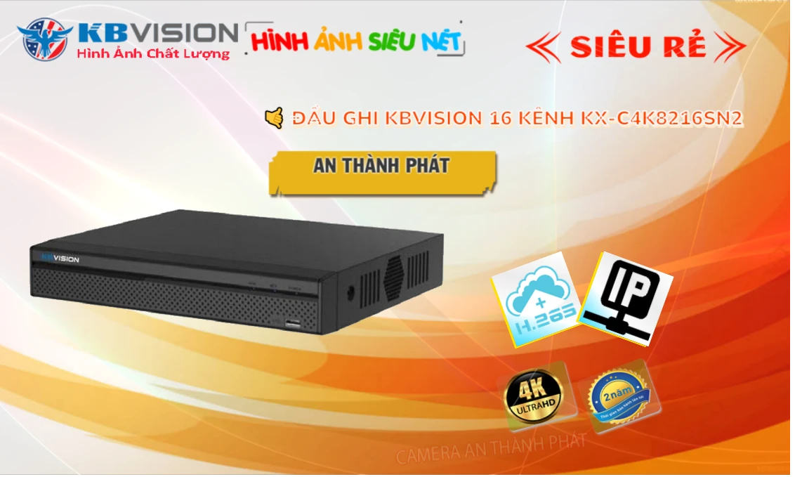 Đầu Thu KX-C4K8216SN3 KBvision