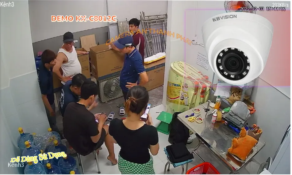 KX-C8012C KBvision Thiết kế Đẹp
