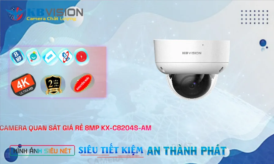 Camera Trong Nhà 4K KX-C8204S-AM