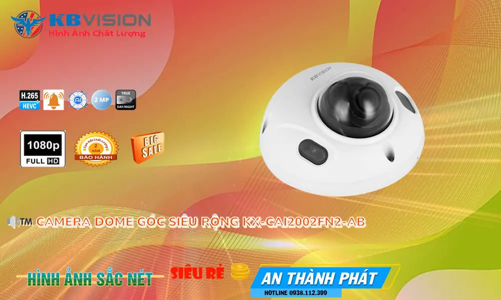 KBvision KX-CAi2002FN2-AB Tiết Kiệm ✨ KBvision KX-CAi2002FN2-AB Tiết Kiệm ✨