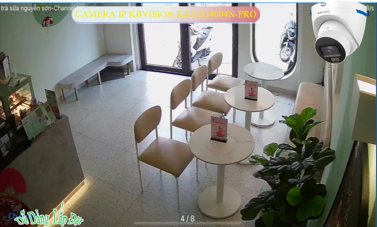Camera IP Dome KX-CAi4004N-PRO 4MP Phát Hiện Người Camera IP Dome KX-CAi4004N-PRO 4MP Phát Hiện Người