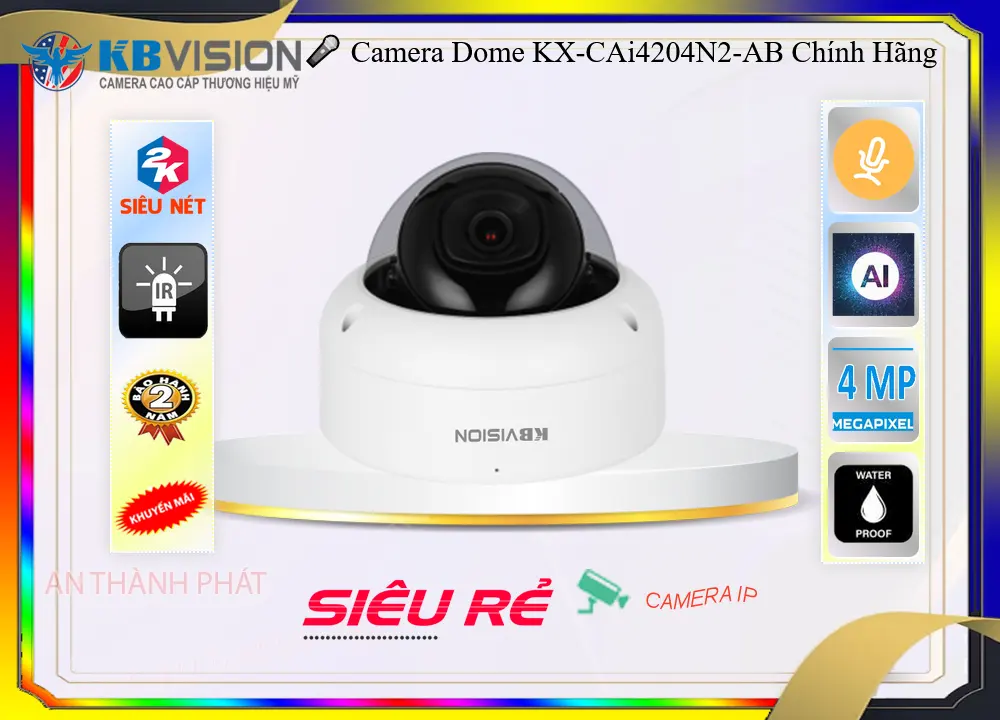 KX-CAi4204N2-AB Camera An Ninh Sắt Nét KX-CAi4204N2-AB Camera An Ninh Sắt Nét