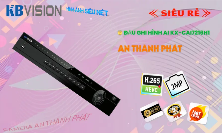 ۞ KX-CAi7216H1 Đầu Ghi Hình Giá rẻ ۞ KX-CAi7216H1 Đầu Ghi Hình Giá rẻ