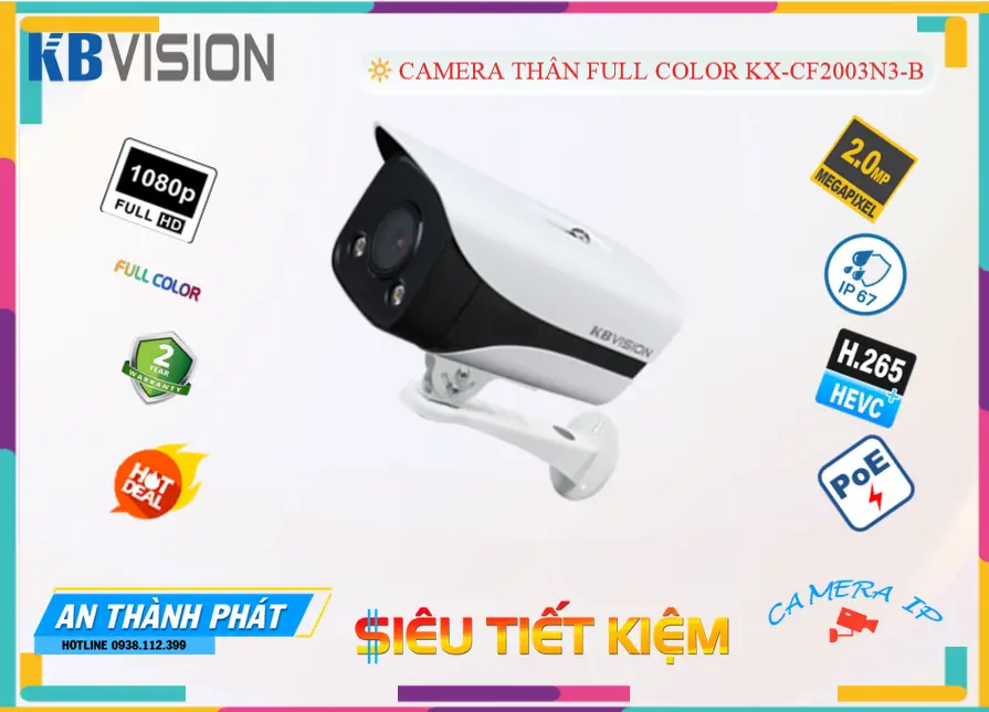 KX-CF2003N3-B Camera An Ninh Kbvision,Thông số KX-CF2003N3-B,KX-CF2003N3-B Mới nhất,KX-CF2003N3-B Công Nghệ POE  Bán Sỉ, Thiết Bị Camera KX CF2003N3 B,KX-CF2003N3-B nơi bán rẻ nhất,Giá Bán KX-CF2003N3-B FULL HD 1080P 2.0 MP ,KX-CF2003N3-B Siêu rẻ,Phân phối rẻ KX-CF2003N3-B,Giá Phân Phối KX-CF2003N3-B,thông số KX-CF2003N3-B,KX-CF2003N3-B Giá rẻ nhất,KX-CF2003N3-B Giá hấp dẫn,KX-CF2003N3-B Đang giảm giá
