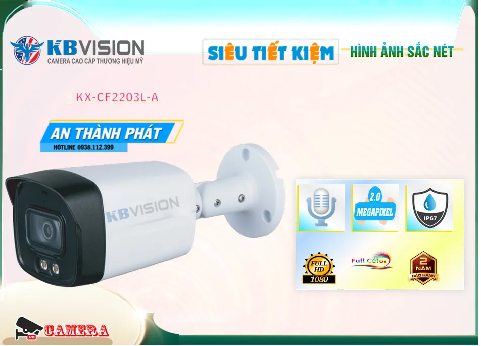 KX-CF2203L-A KBvision Thiết kế Đẹp KX-CF2203L-A KBvision Thiết kế Đẹp