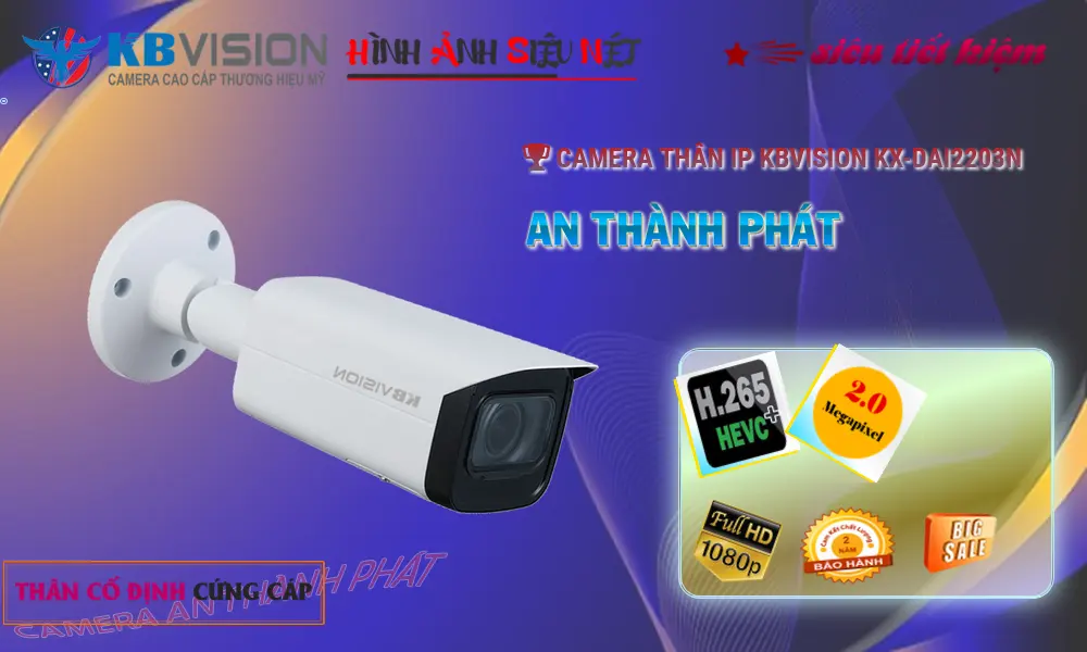 Camera KBvision KX-DAi2203N Tiết Kiệm Camera KBvision KX-DAi2203N Tiết Kiệm