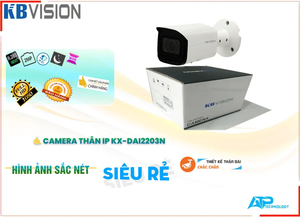 Camera KBvision KX-DAi2203N Tiết Kiệm Camera KBvision KX-DAi2203N Tiết Kiệm