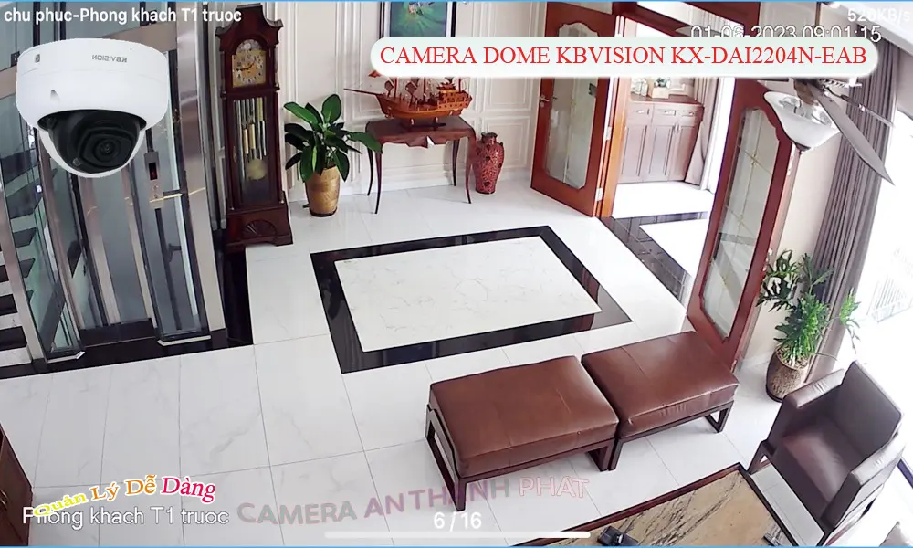 Camera  KBvision Hình Ảnh Đẹp KX-DAi2204N-EAB
