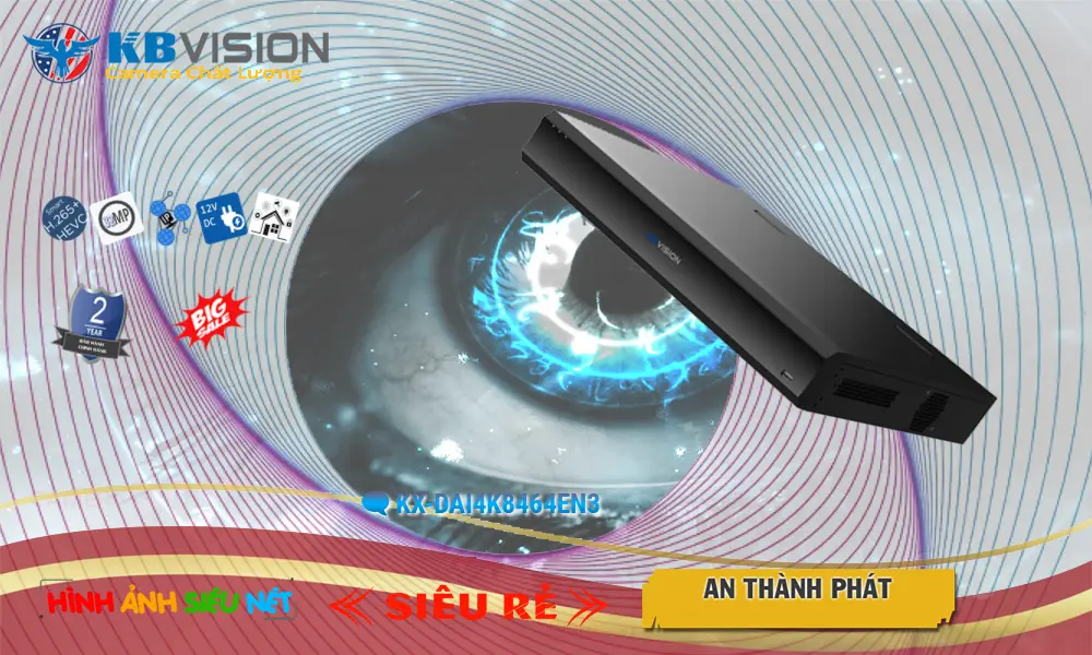 KX-DAi4K8464EN3 KBvision Tiết Kiệm KX-DAi4K8464EN3 KBvision Tiết Kiệm