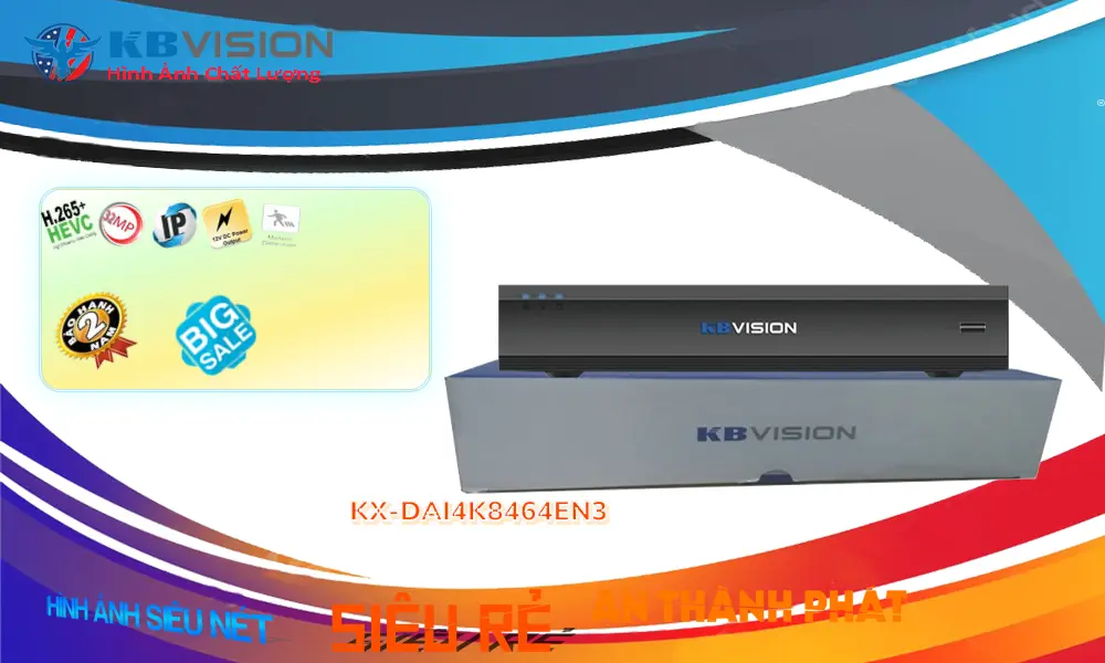 KX-DAi4K8464EN3 KBvision Tiết Kiệm KX-DAi4K8464EN3 KBvision Tiết Kiệm