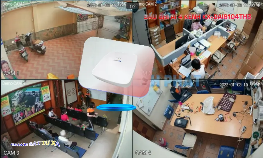 KX-DAi8104TH3 Đầu ghi Camera KBvision Giá rẻ ✪ KX-DAi8104TH3 Đầu ghi Camera KBvision Giá rẻ ✪