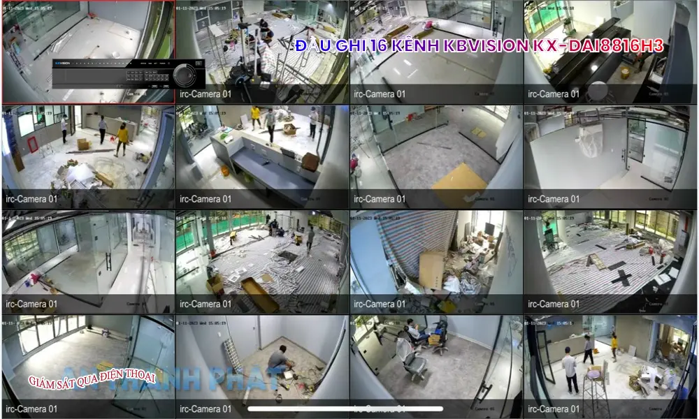 KX-DAi8816H3 Đầu ghi Camera KBvision Giá rẻ KX-DAi8816H3 Đầu ghi Camera KBvision Giá rẻ