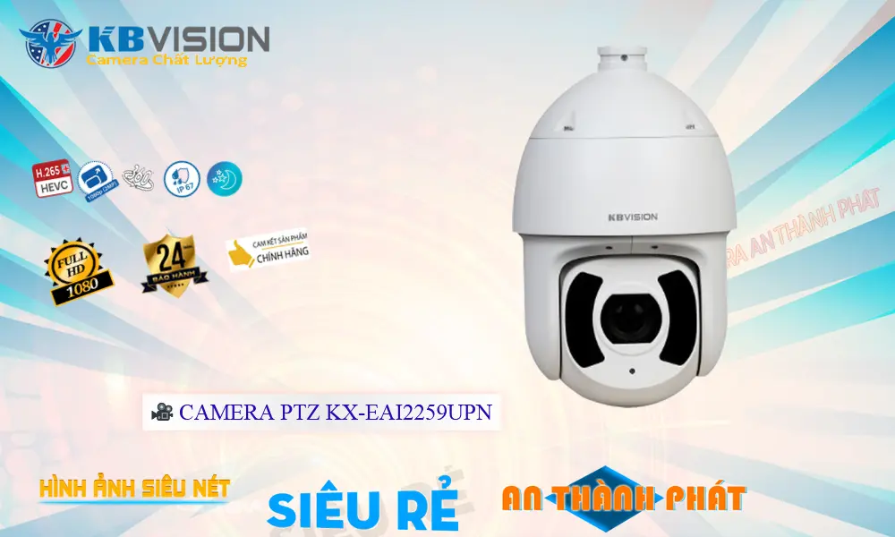KX-EAi2259UPN Camera Sắt Nét KBvision KX-EAi2259UPN Camera Sắt Nét KBvision