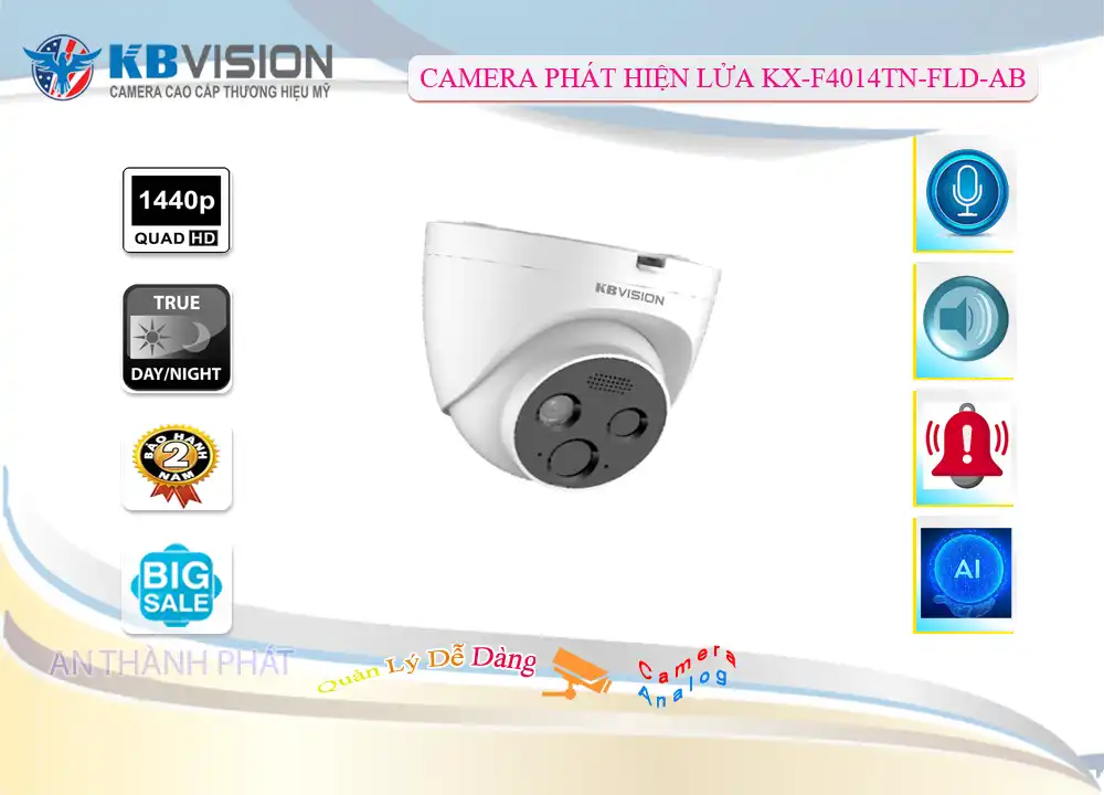 Camera Phát Hiện Lửa KX-F4014TN-FLD-AB Camera Phát Hiện Lửa KX-F4014TN-FLD-AB